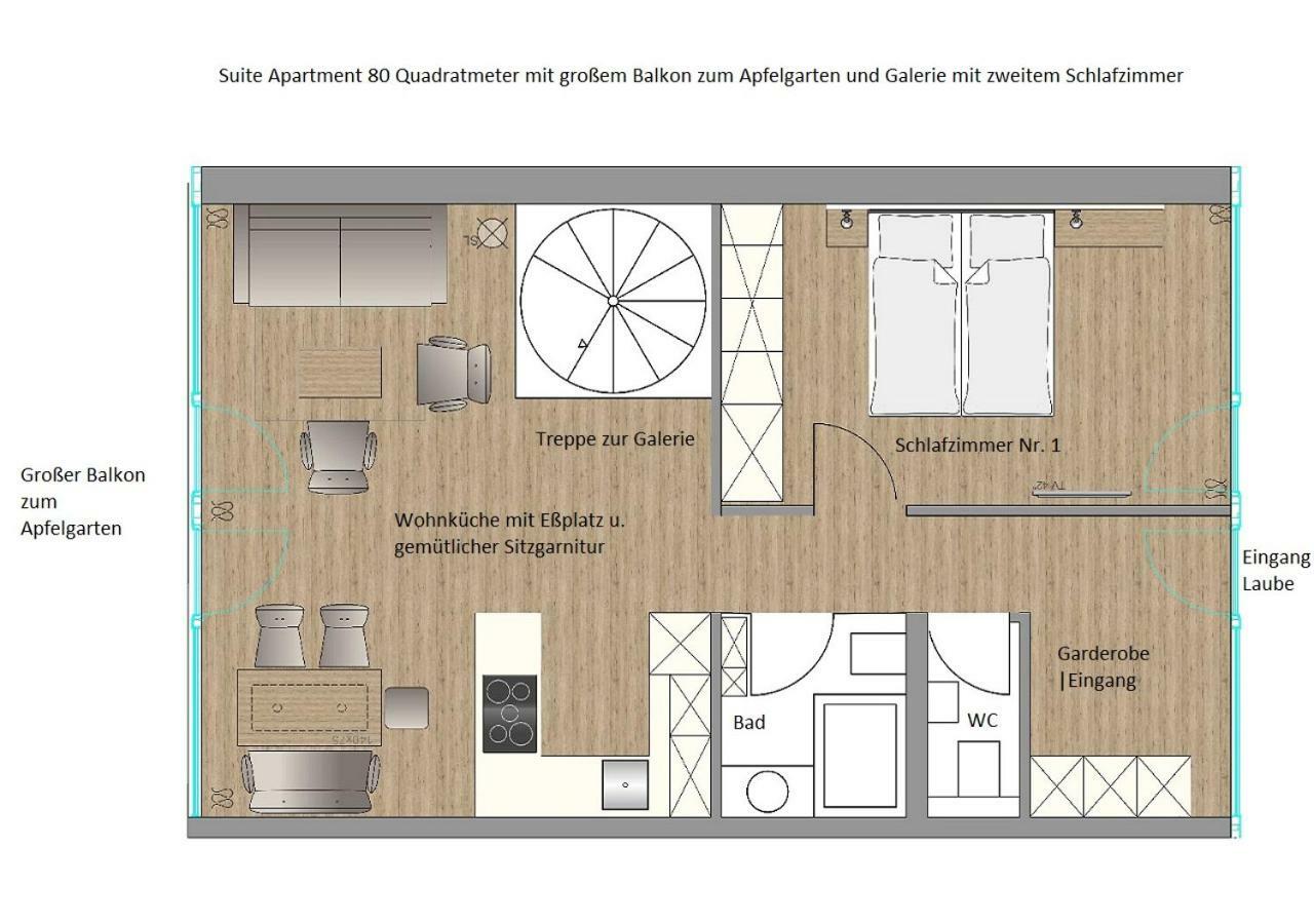 Ferienwohnungen Boardinghouse Bodensee 盖恩霍芬 外观 照片