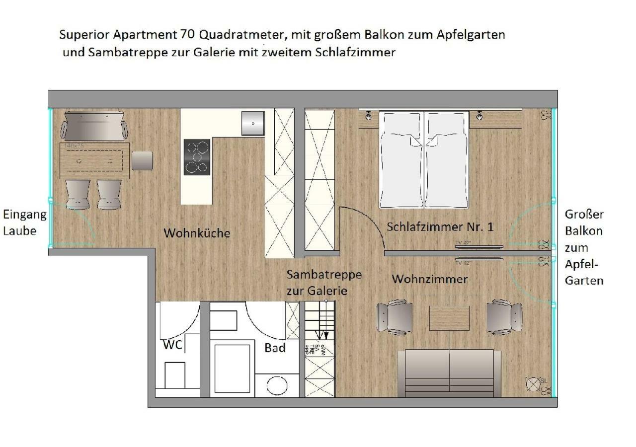 Ferienwohnungen Boardinghouse Bodensee 盖恩霍芬 外观 照片